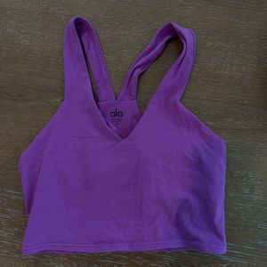 Alo yoga airbrush real bra tank